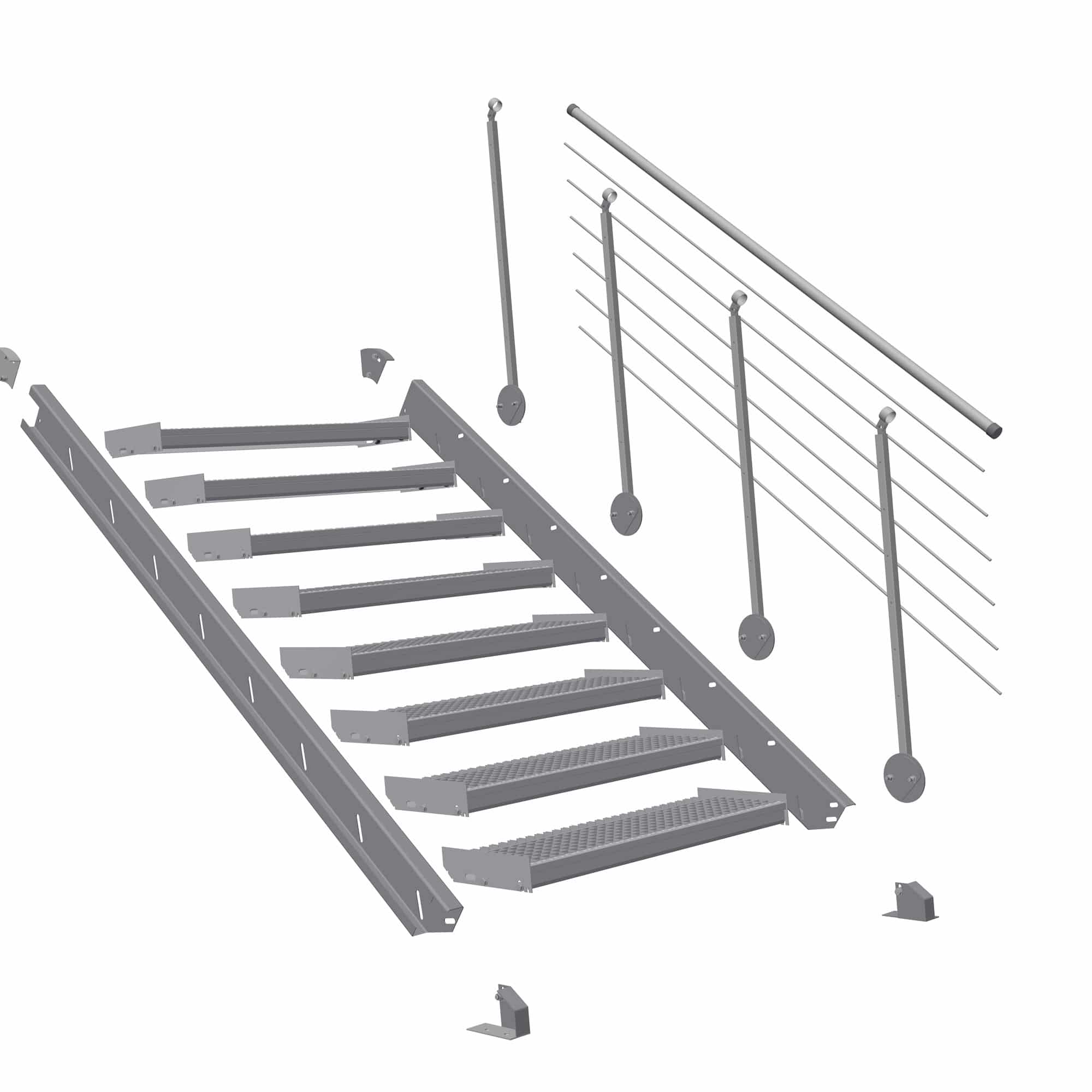 Treppe-Typ-1 Spindeltreppe EXPRESS