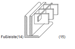 Fußleiste / Aufstelzung