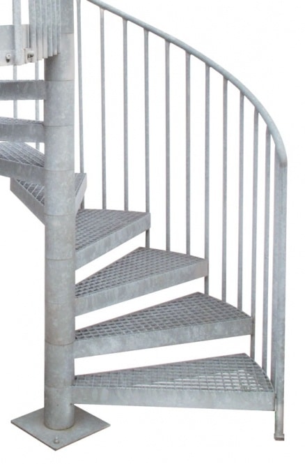 Spindeltreppen Aus Holz Stahl Glas Fur Innen Aussen